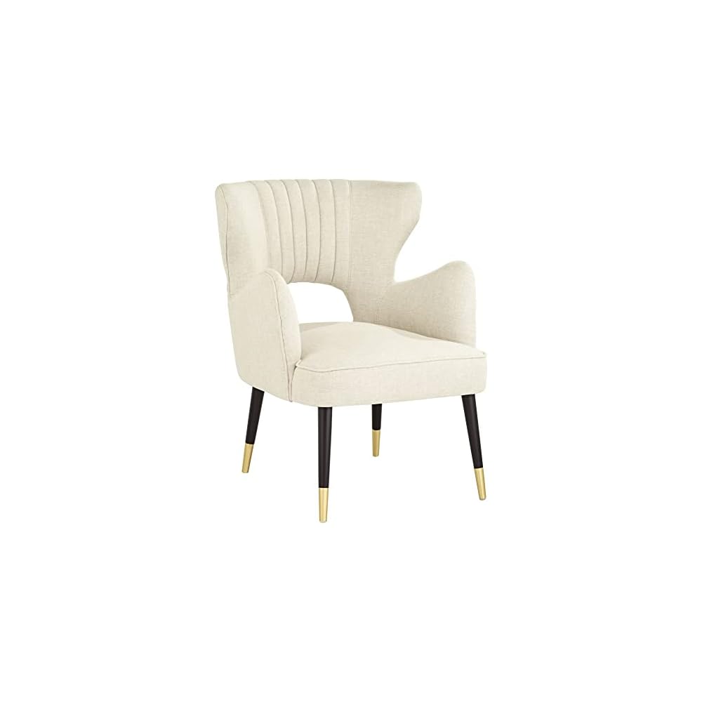 55 Downing Street Kara 26 1/4" Wide Oatmeal Fabric Modern Armchair