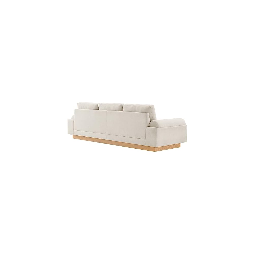 Modway EEI-6401-IVO Oasis Upholstered Fabric Sofa, Ivory