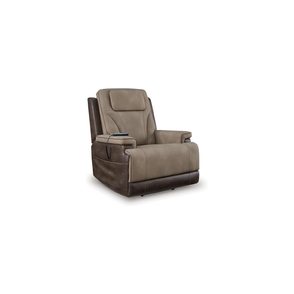 Signature Design by Ashley Power Lift Recliner with Heat and Massage