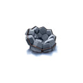Artistic Quartz Armrest Leisure Chair – Modern Fabric Single Sofa for Home and Hotel Gray