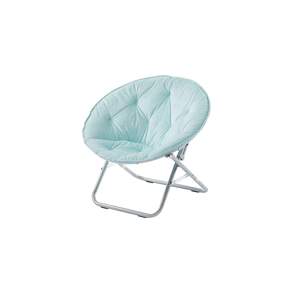 Urban Lifestyle Micromink Saucer Chair, Peach