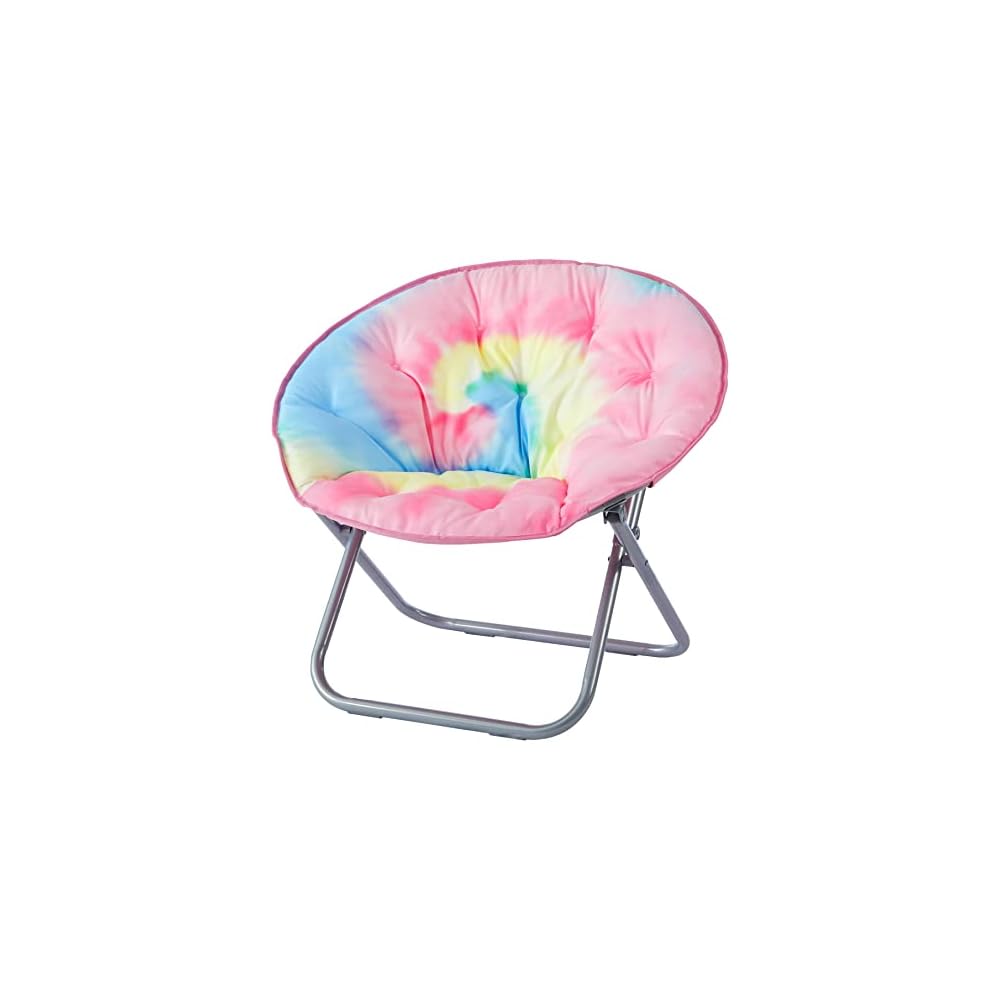 Urban Lifestyle Micromink Saucer Chair, Peach