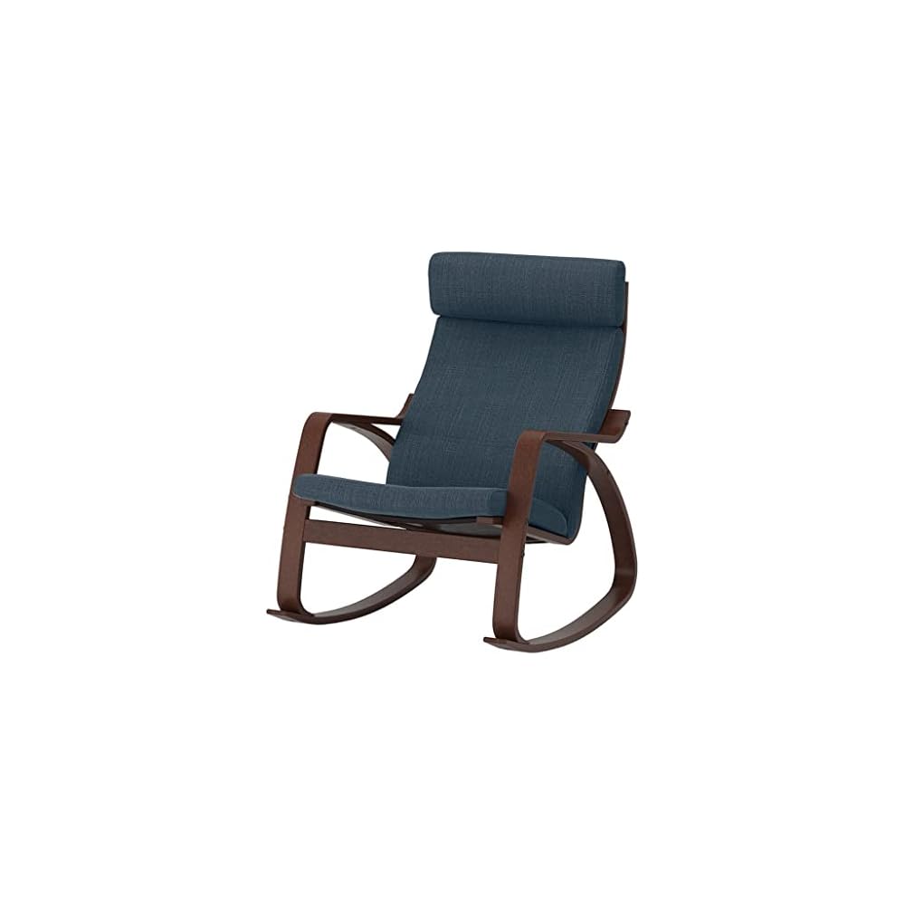 LSLYTQ Indoor Rocking Chair, Rocking, Metal Frame, Mid Century Armchair, Fabric Upholsted Reclin, Multi-Color Options, for Living Room, Bedroom