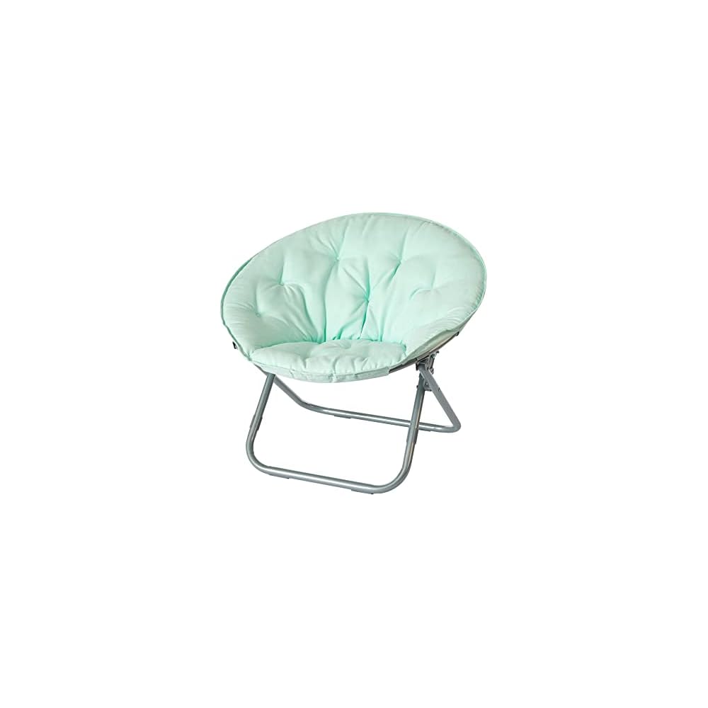 Urban Lifestyle Micromink Saucer Chair, Peach