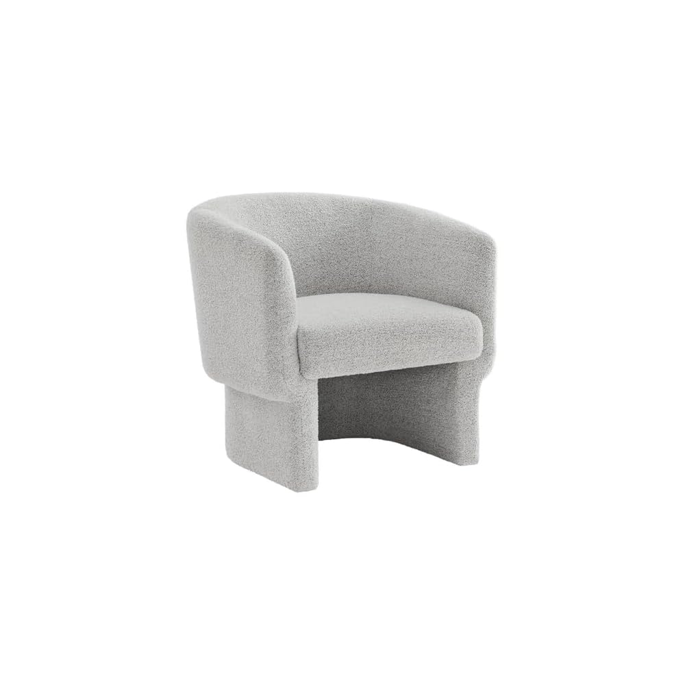 Modway Muse Comfy Barrel Accent Chair in Cork