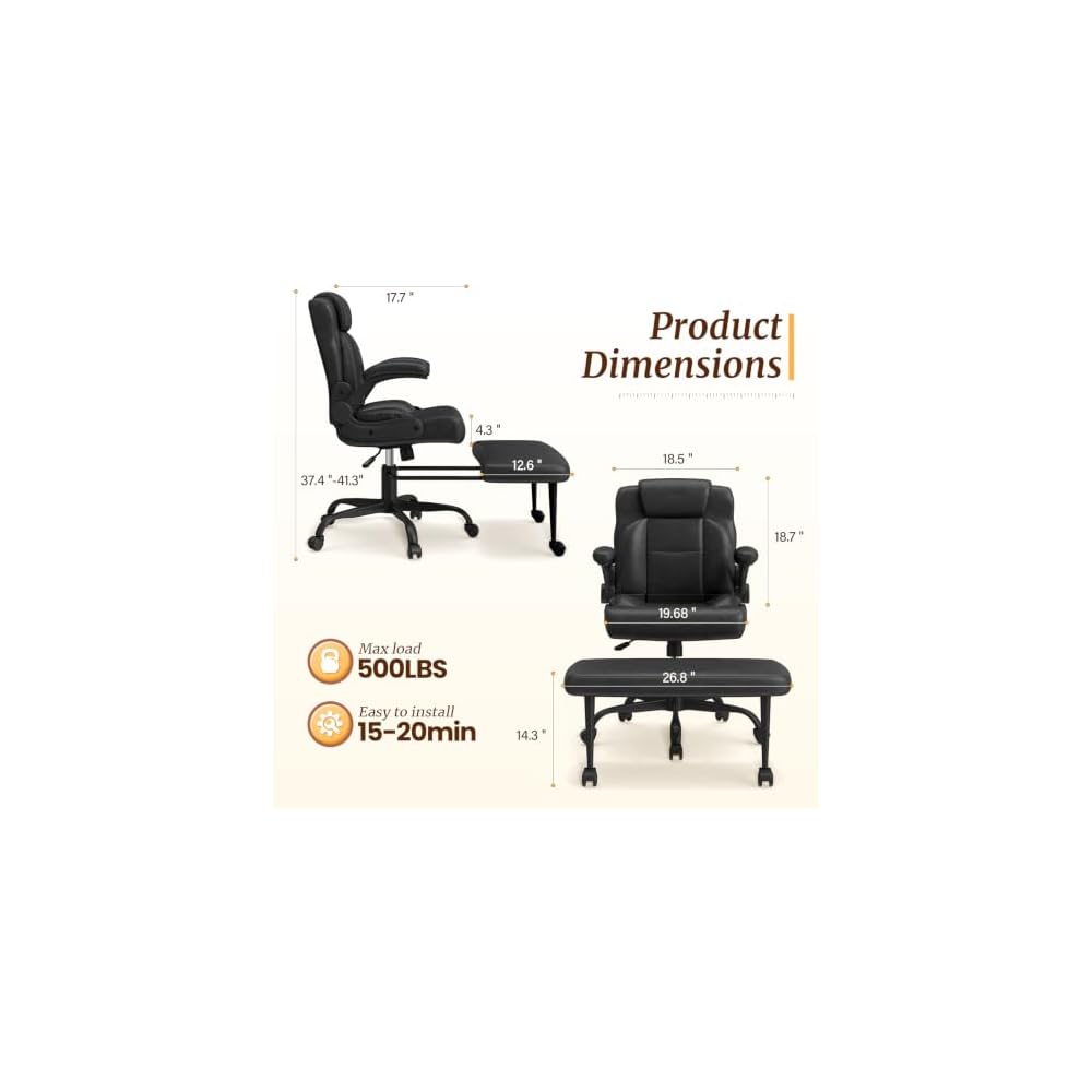 Cross Legged Office Chair with Arms, Wide Cross Chair with Wheels