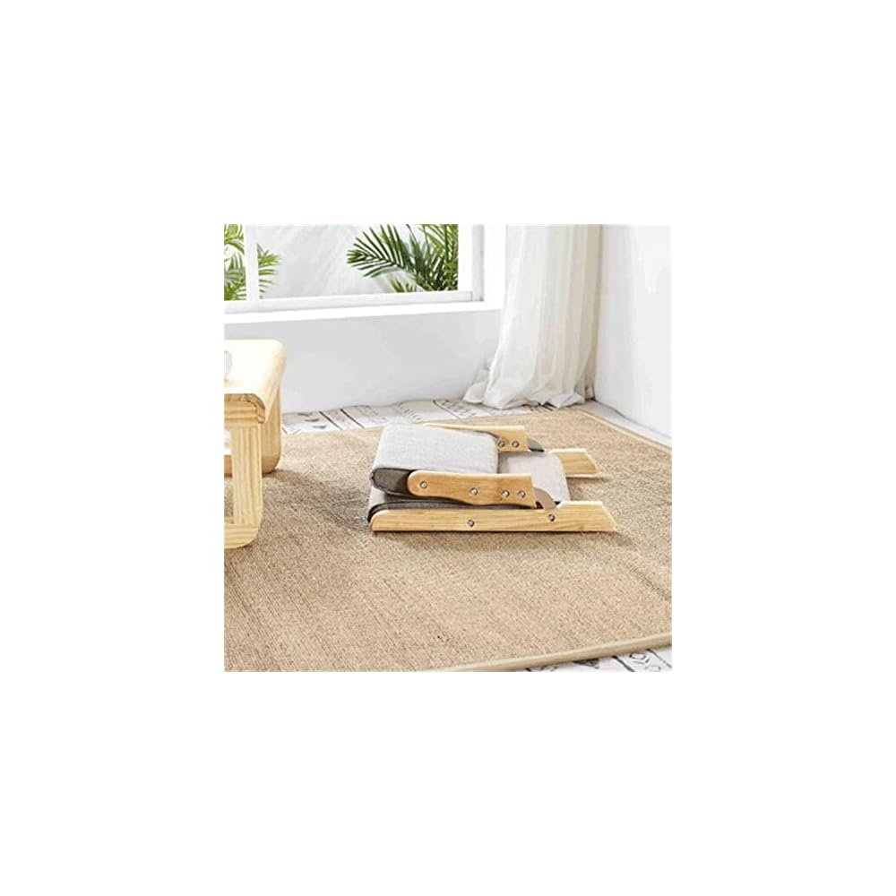Chair Seat with Cushion Living Room Balcony Window Foldable Tatami with Back Support Floor