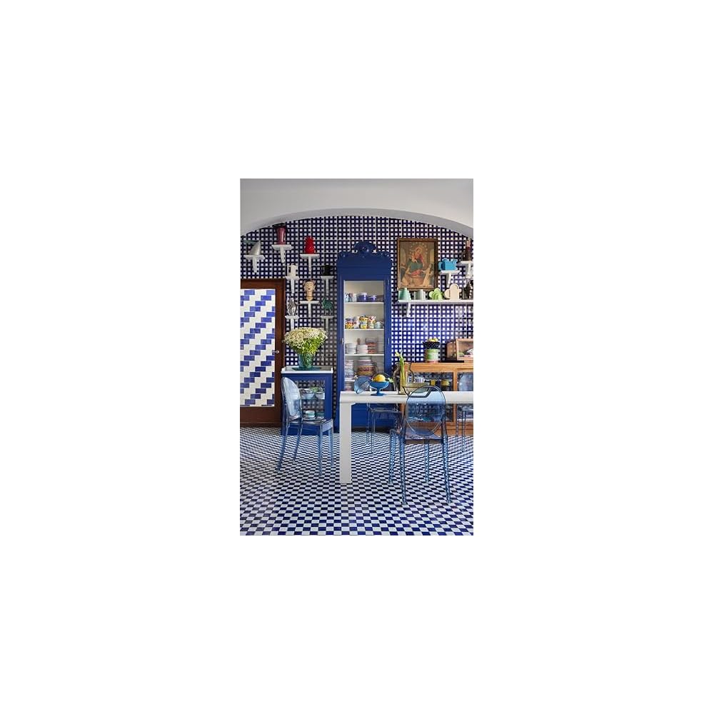 Kartell Victoria Ghost Chair, Set of 2, Dust Blue