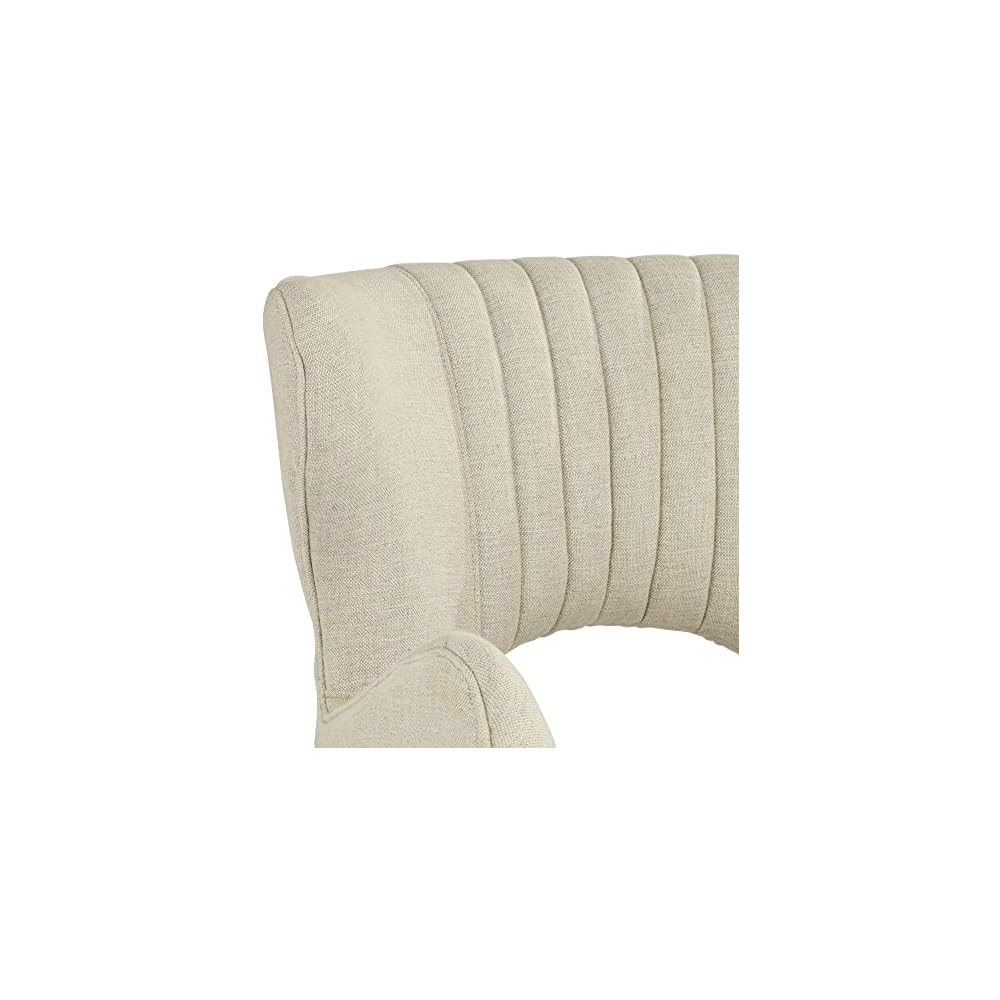 55 Downing Street Kara 26 1/4" Wide Oatmeal Fabric Modern Armchair