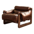 Single Sofa Lounge Chair Antique Solid Wood Chair Household Balcony Chaise Lounge
