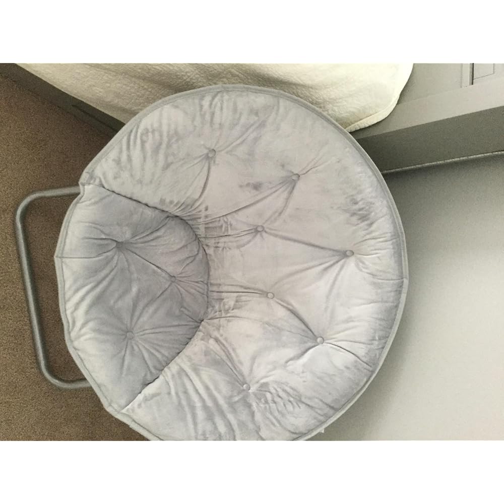 Urban Lifestyle Micromink Saucer Chair, Peach