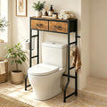 ETELI Over The Toilet Storage Cabinet with 2 Drawers Over The Toilet Shelf
